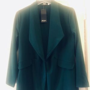 Nasty Gal NWT Evergreen Blazer